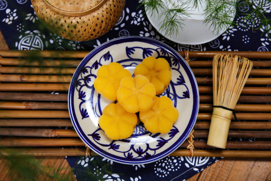 芒果冰皮月饼