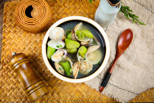 蛤蜊丝瓜汤