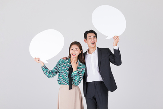 秋夕购物_照片图像手持一个对话框面板 