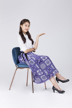 秋夕购物指南手工照片图像 