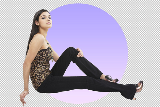 摆姿势的女人 PNG 图像 