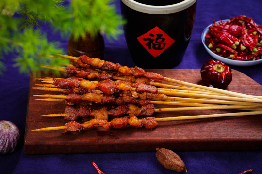 烧烤羊肉串