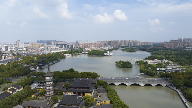平湖东湖景区 报本禅寺