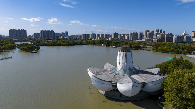 浙江嘉兴平湖东湖景区 李叔同纪念馆