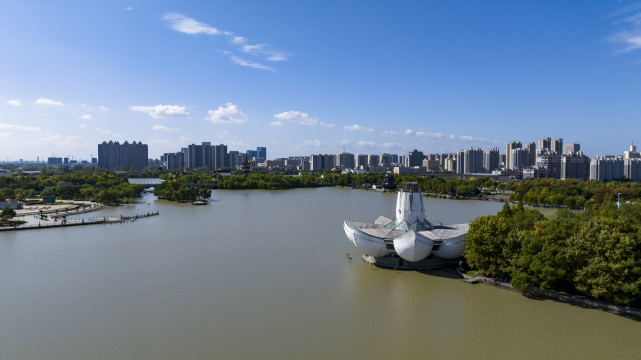 浙江嘉兴平湖东湖景区 李叔同纪念馆