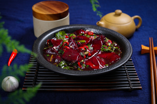 凉拌生猪血