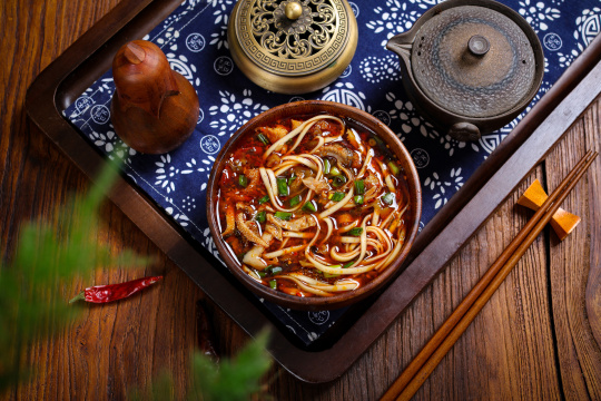 羊杂面条