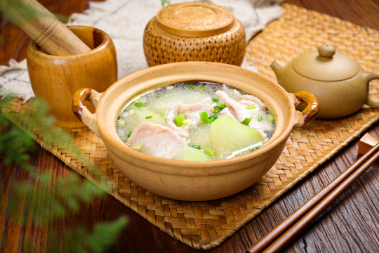 冬瓜肉片汤