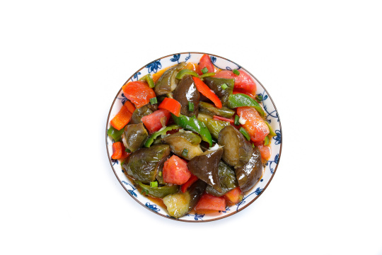 茄子炒番茄
