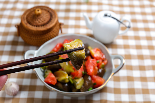 茄子炒番茄