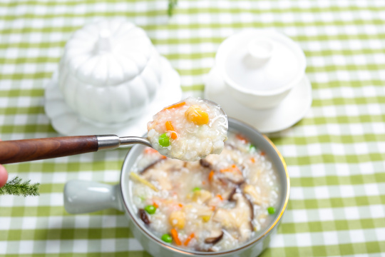 干贝香菇粥