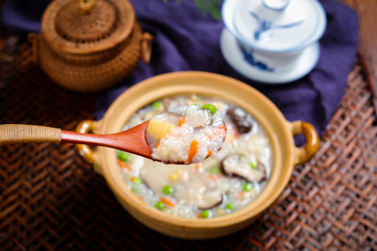 干贝香菇粥