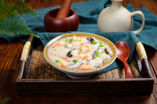 干贝香菇粥