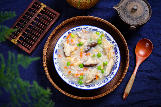 干贝香菇粥