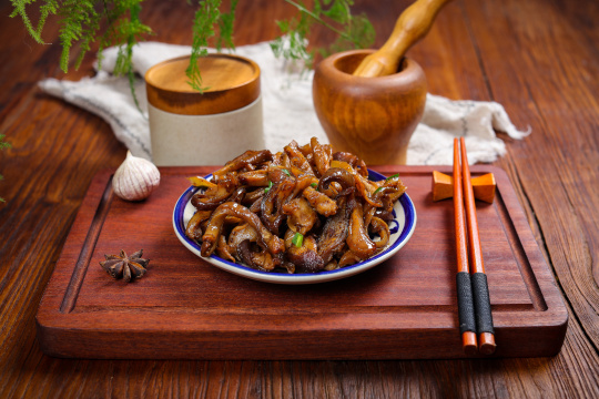 生姜干煸猪肚33