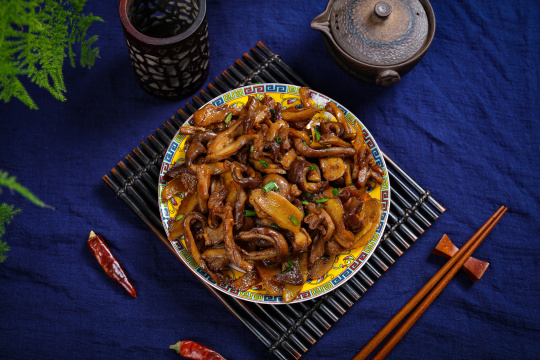 生姜干煸猪肚41