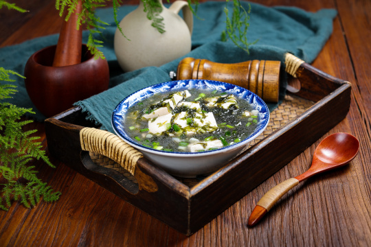 紫菜豆腐汤