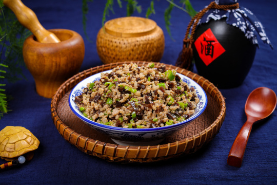 黑三剁大头菜炒肉沫17