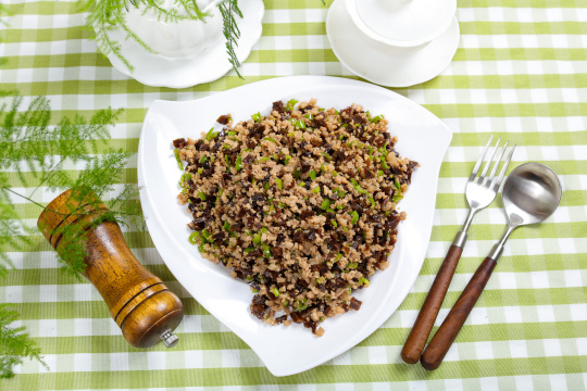 黑三剁大头菜炒肉沫28