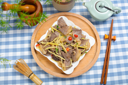 姜丝炒牛肉