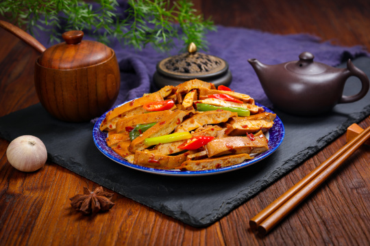 酱爆香干
