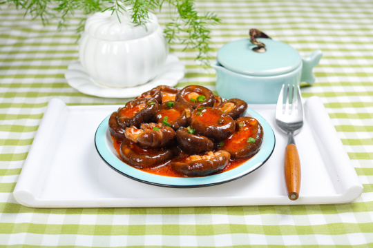 茄汁烧香菇