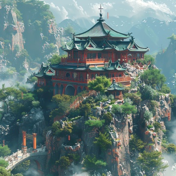 古风古建筑
