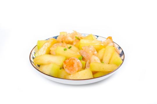 虾仁炒冬瓜