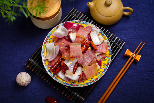 洋葱炒腊肉