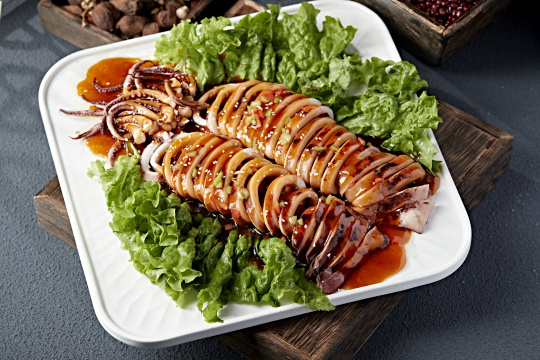 火爆浇汁花枝大鱿鱼