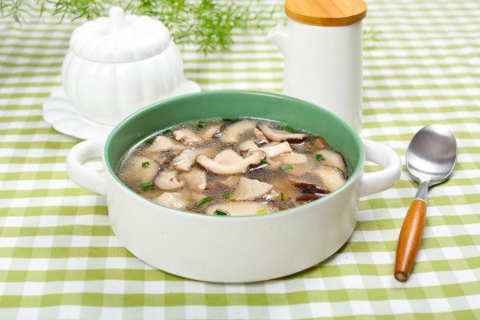 香菇肉片汤
