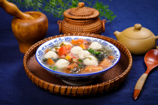 紫菜鱼丸汤