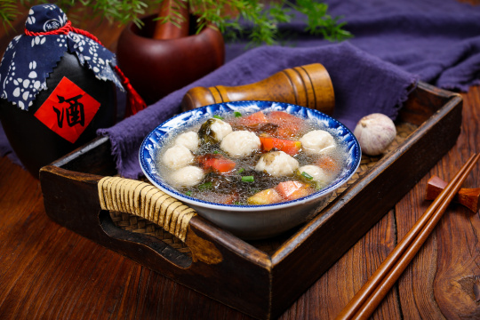 紫菜鱼丸汤