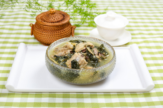 菜干排骨汤