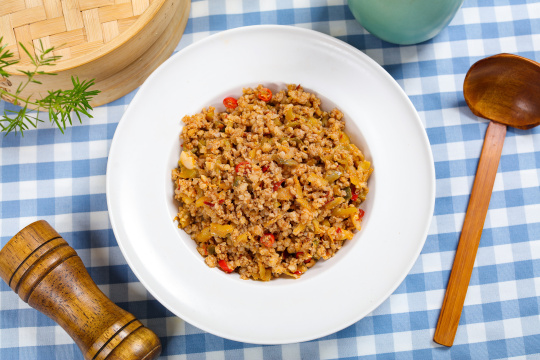 榨菜炒肉沫