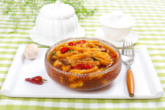 藤椒酸辣无骨鸭脚