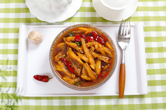 藤椒酸辣无骨鸭脚