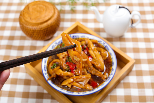 藤椒酸辣无骨鸭脚