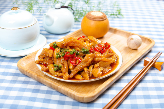 藤椒酸辣无骨鸭脚