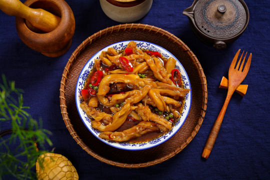 藤椒酸辣无骨鸭脚