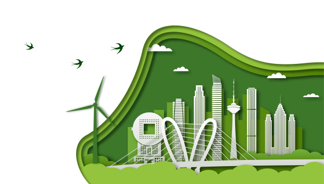 中国辽宁沈阳城市天际线矢量插画