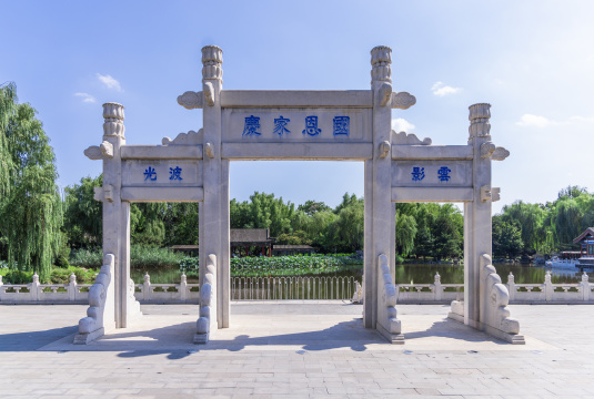 北京大观园景区景观