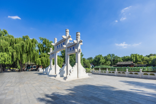 北京大观园景区景观