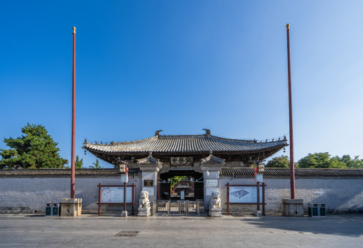 黑神话悟空取景地天津蓟州独乐寺景区景观