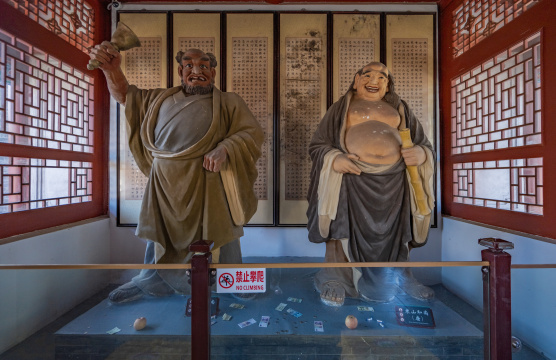 黑神话悟空取景地天津蓟州独乐寺佛像