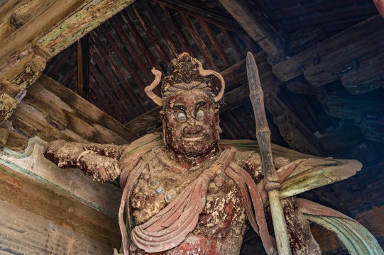 黑神话悟空取景地天津蓟州独乐寺佛像