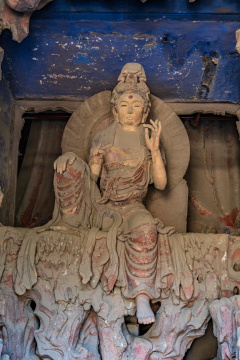 黑神话悟空取景地天津蓟州独乐寺佛像