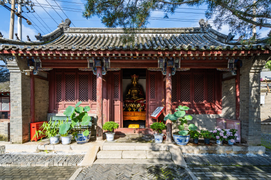 黑神话悟空取景地天津蓟州独乐寺景区景观