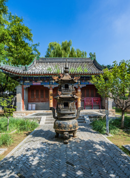 黑神话悟空取景地天津蓟州独乐寺景区景观