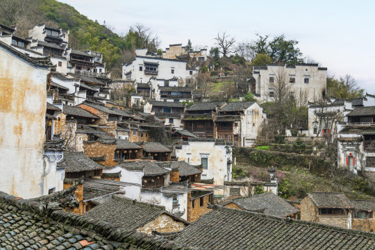 江西婺源篁岭景区风光